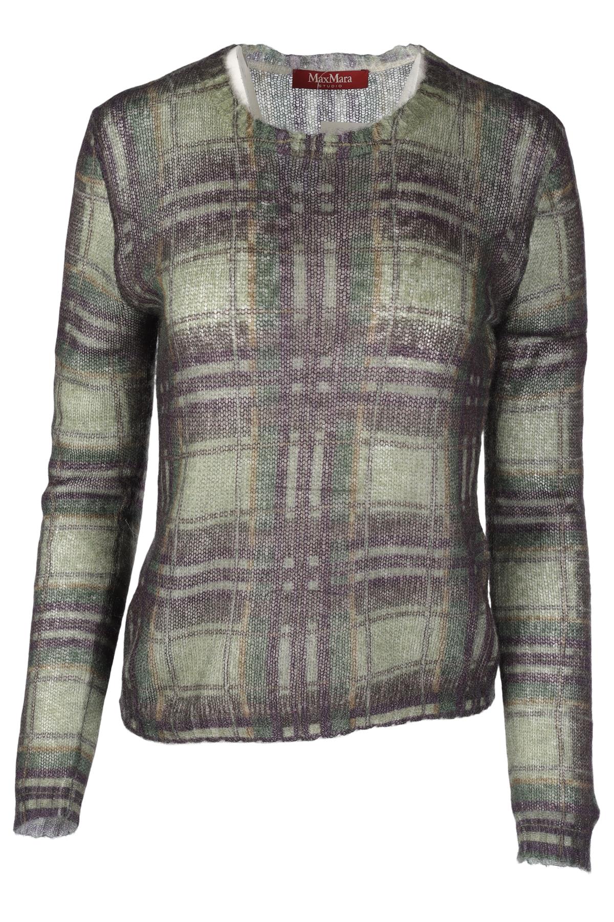 MAX MARA STUDIO GREEN MOHAIR SWEATER MEDIUM