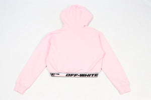 OFF-WHITE PINK KIDS GIRLS COTTON HOODIE 12 YEARS