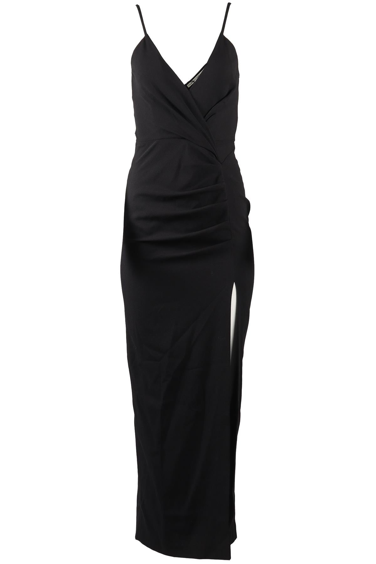 ALESSANDRA RICH WOOL BLEND MAXI DRESS IT 38 UK 6