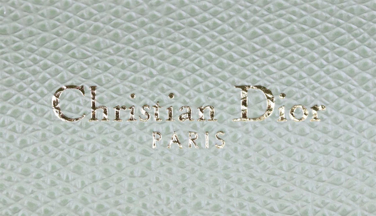 CHRISTIAN DIOR DIORAMA SMALL LEATHER SHOULDER BAG