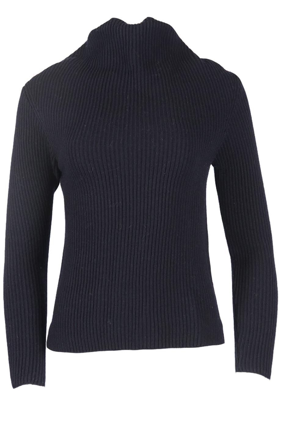JW ANDERSON RIBBED WOOL SWEATER MEDIUM