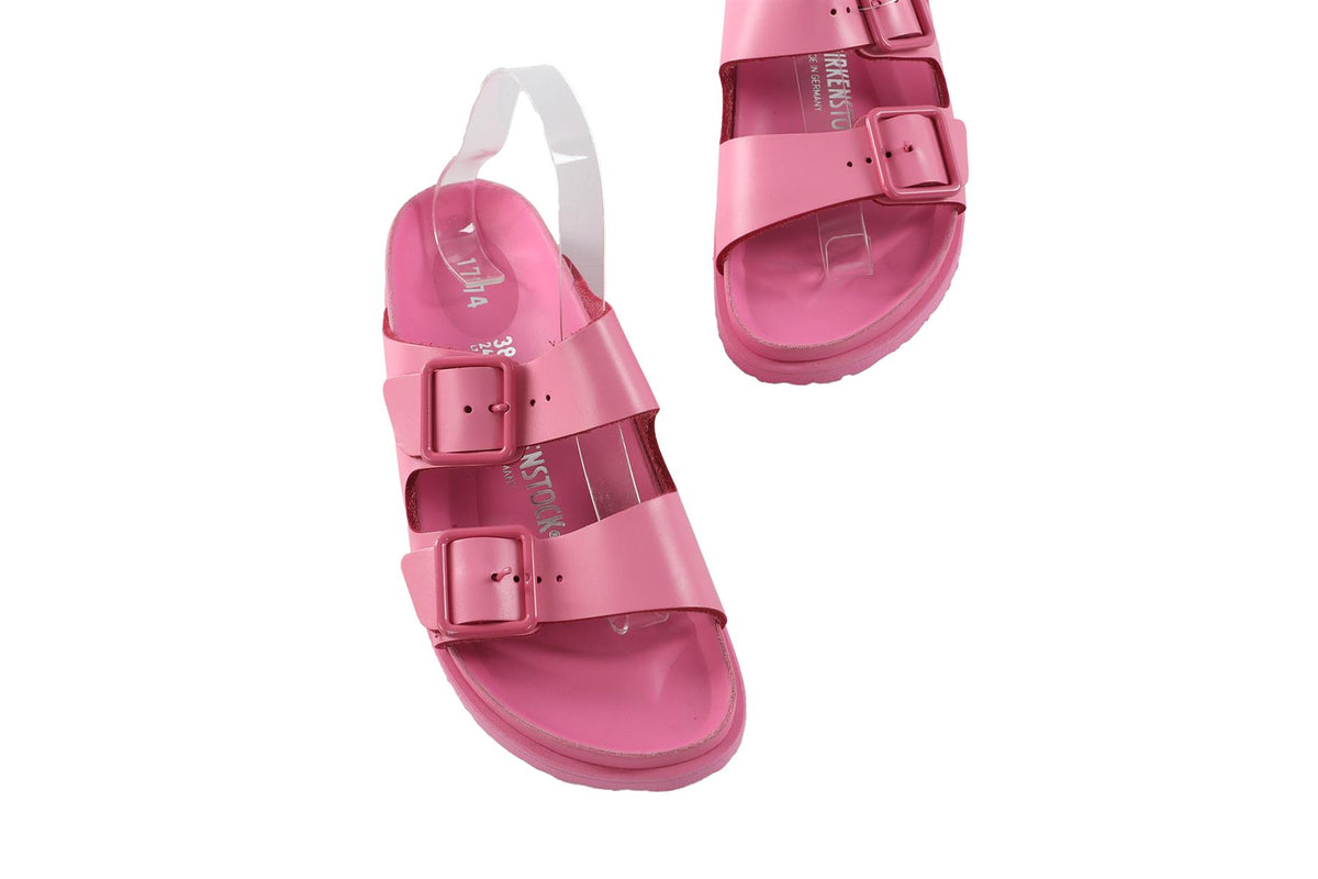 1774 BIRKENSTOCK PINK LEATHER SANDALS EU 38 UK 5 US 8