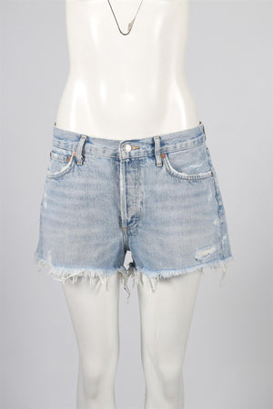 AGOLDE HIGH RISE DENIM SHORTS W28 UK 10