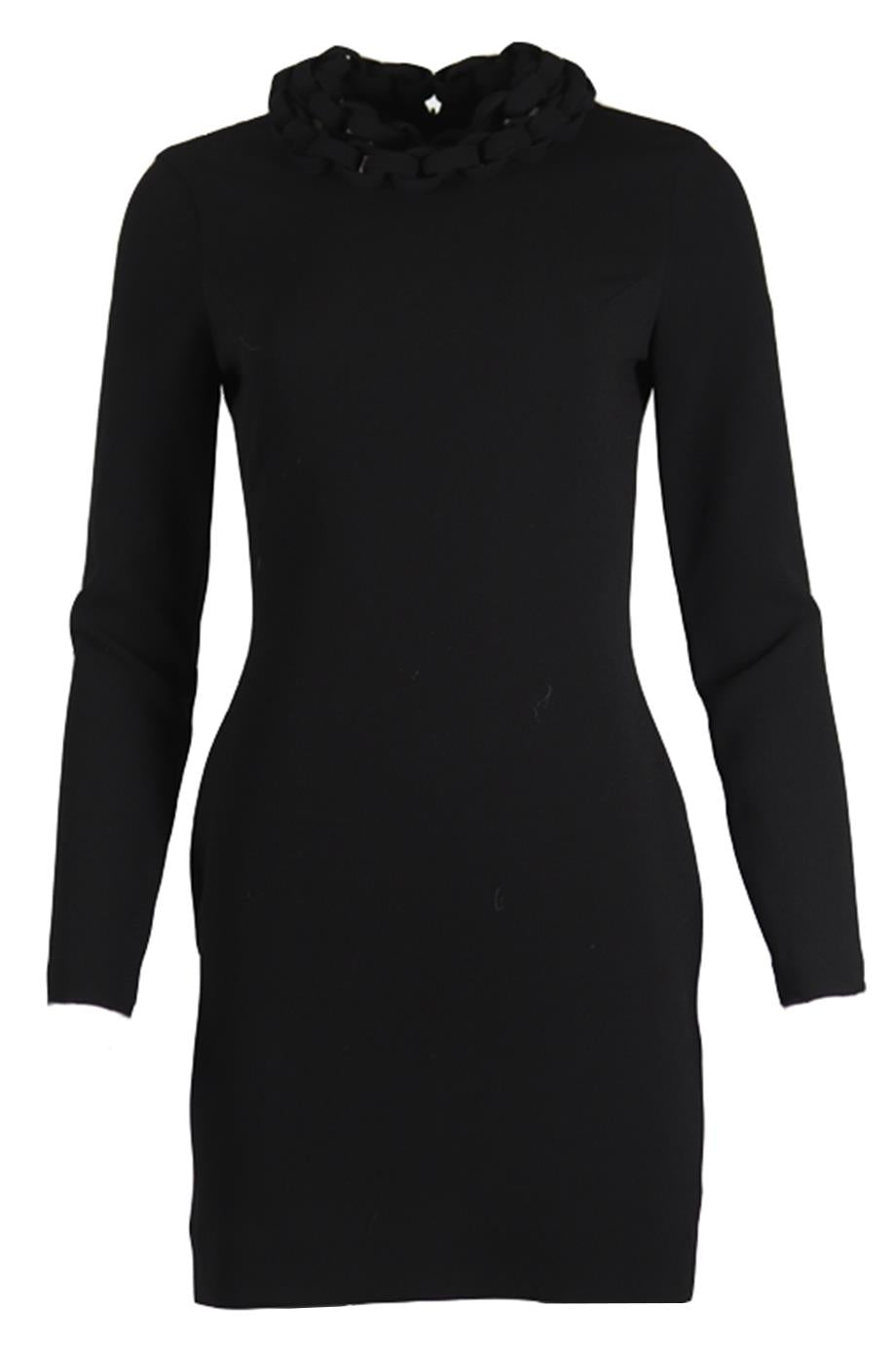 DIANE VON FURSTENBURG CREPE MINI DRESS US 4 UK 8