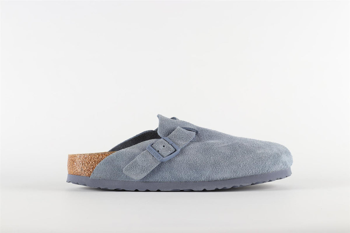 BIRKENSTOCK BLUE SUEDE MULES EU 39 UK 6 US 9