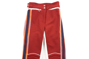 CHLOÉ + FUSALP BROWN SKI PANTS FR 34 UK 6