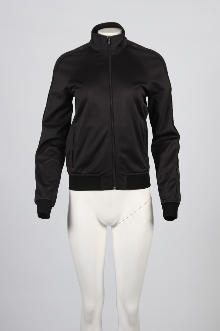 GIVENCHY JERSEY TRACK JACKET FR 38 UK 10