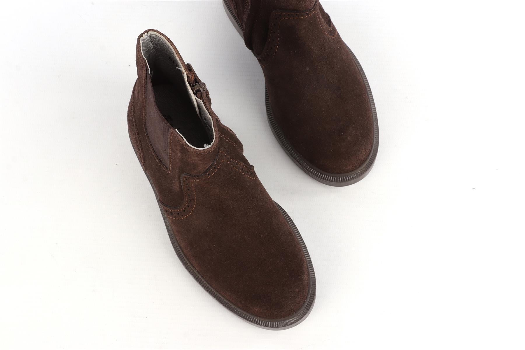 TARTINE ET CHOCOLAT BROWN KIDS BOYS BOOTS EU 28 UK 9.5 US 10.5