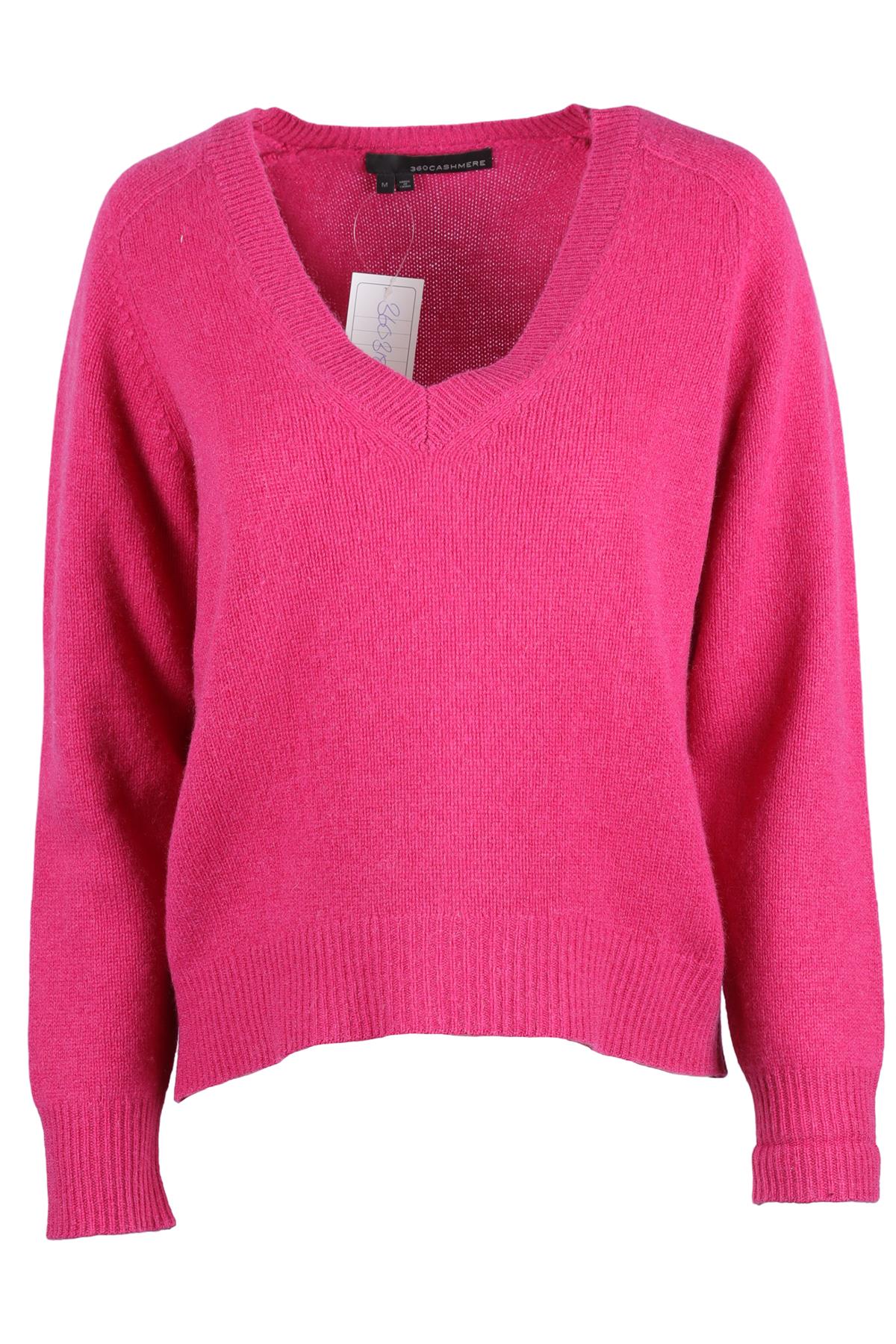 360Cashmere Pink Cashmere Sweater MEDIUM