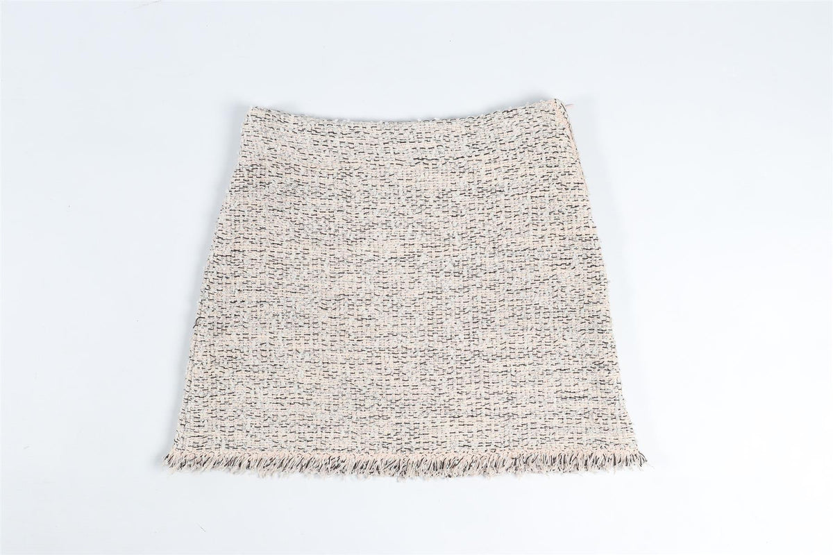 BALENCIAGA PINK COTTON MINI SKIRT FR 34 UK 6