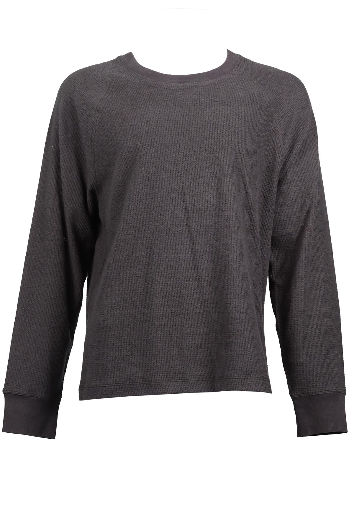 JAMES PERSE GREY MEN'S COTTON AND CASHMERE BLEND TOP LARGE