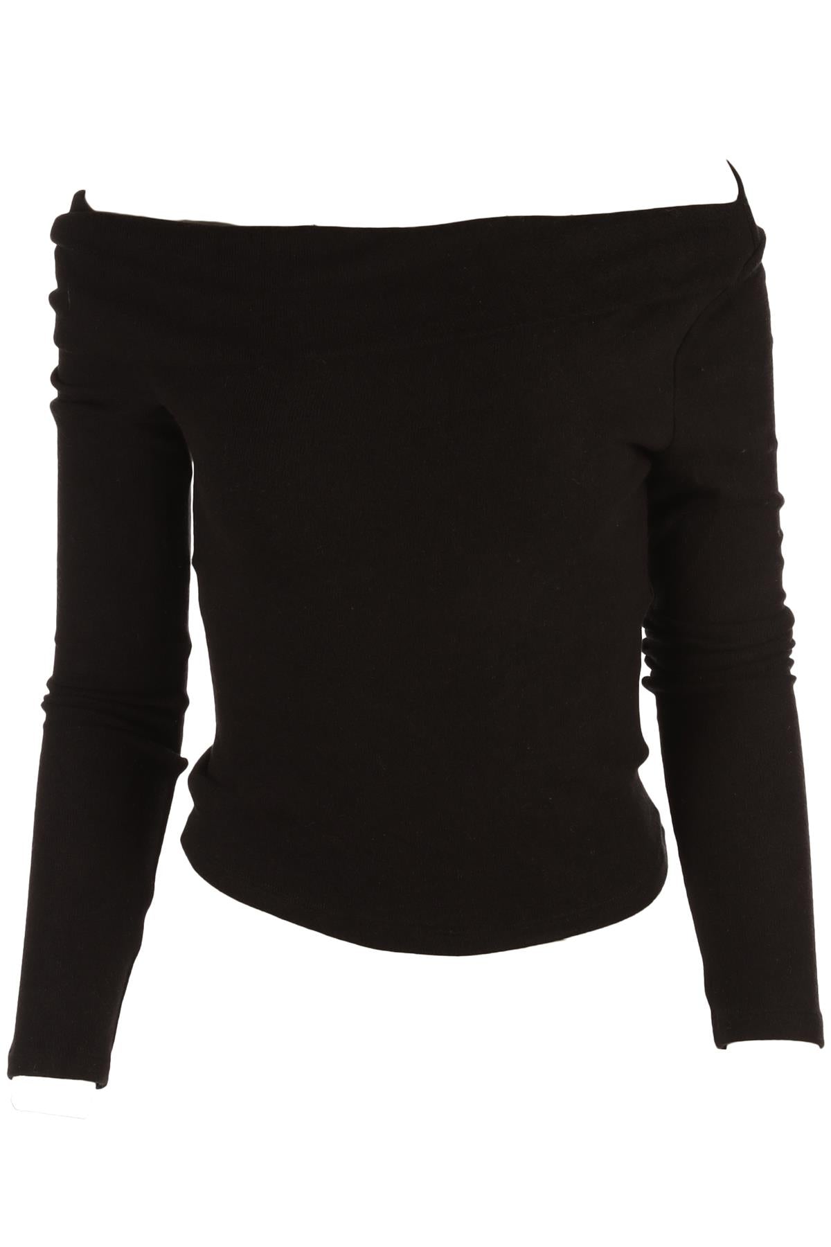 REFORMATION BLACK COTTON TOP SMALL