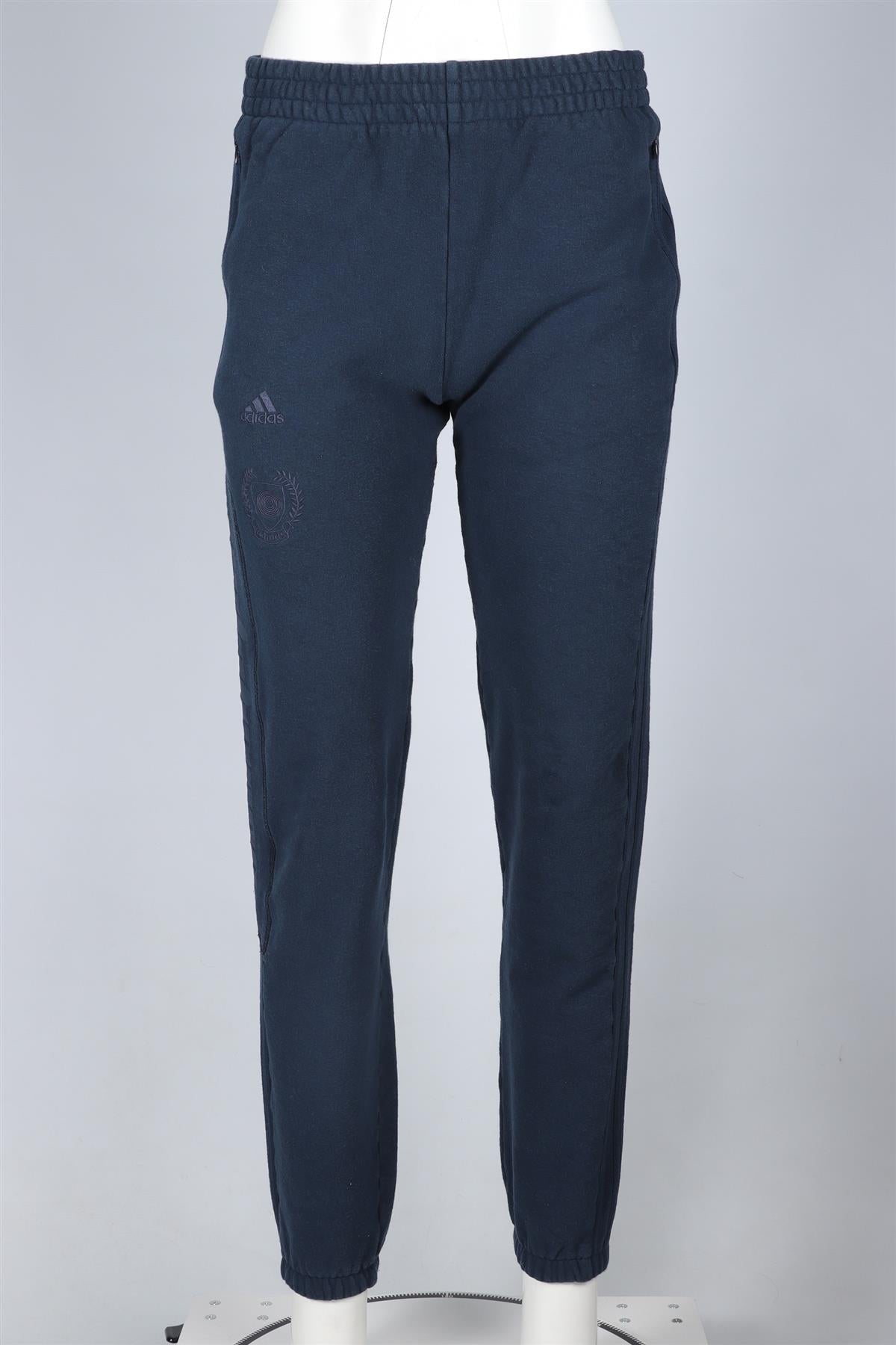 YEEZY NAVY COTTON TRACK PANTS MEDIUM