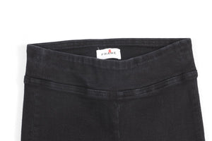 FRAME BLACK HIGH RISE FLARED JEANS UK 8-10