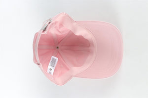LULULEMON PINK COTTON BASEBALL CAP SMALL/MEDIUM