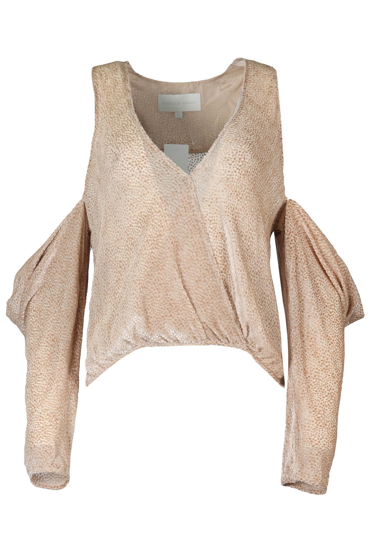 MICHELLE MASON SILK BLEND TOP US 6 UK 10