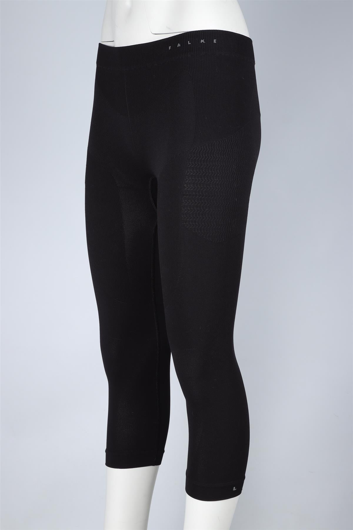 FALKE BLACK THERMAL LEGGINGS SMALL