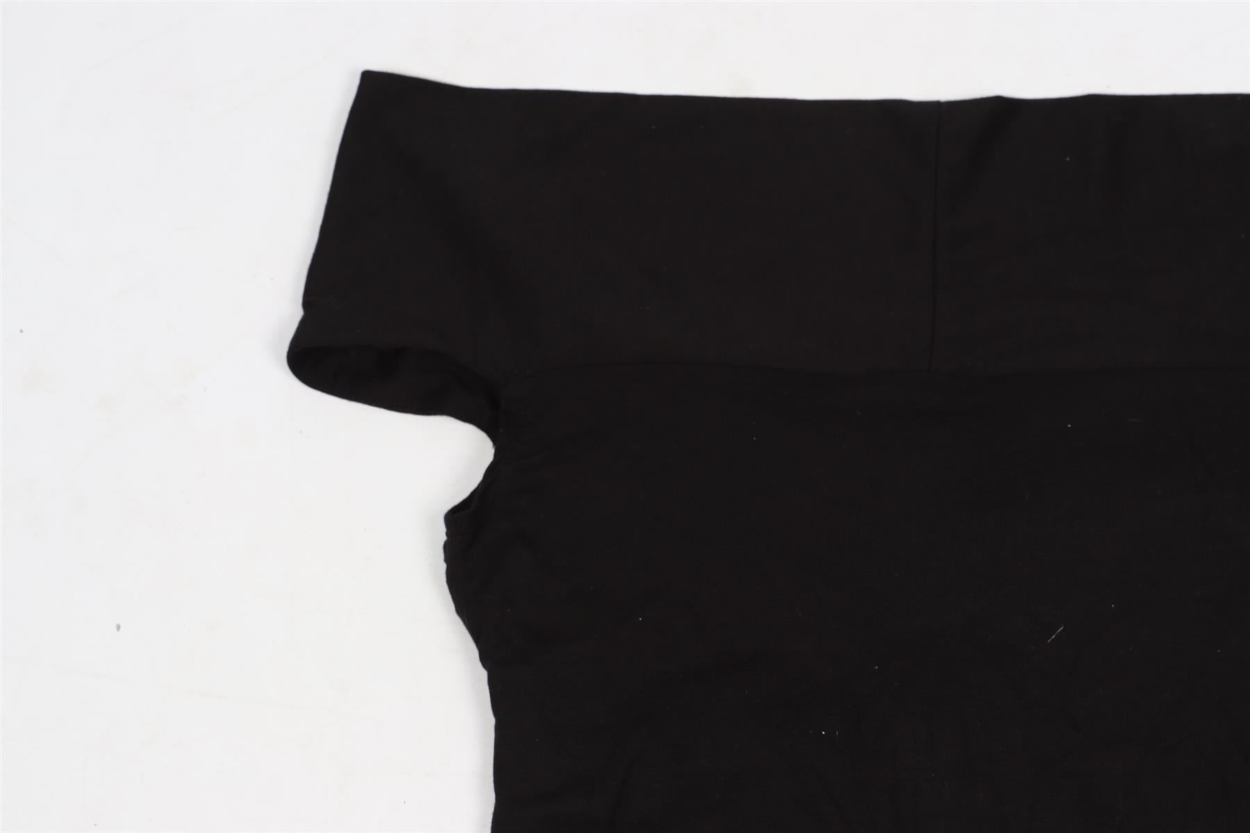 REFORMATION BLACK JERSEY TOP XSMALL