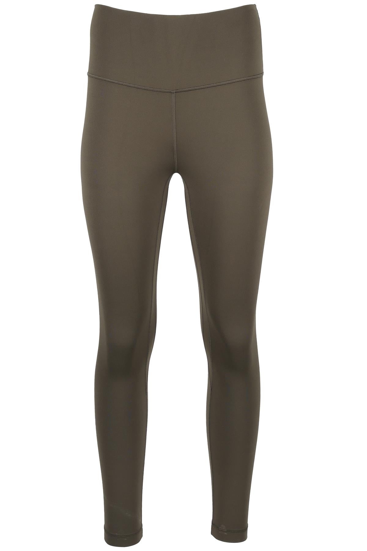 LULULEMON KHAKI JERSEY LEGGINGS US 6 UK 10