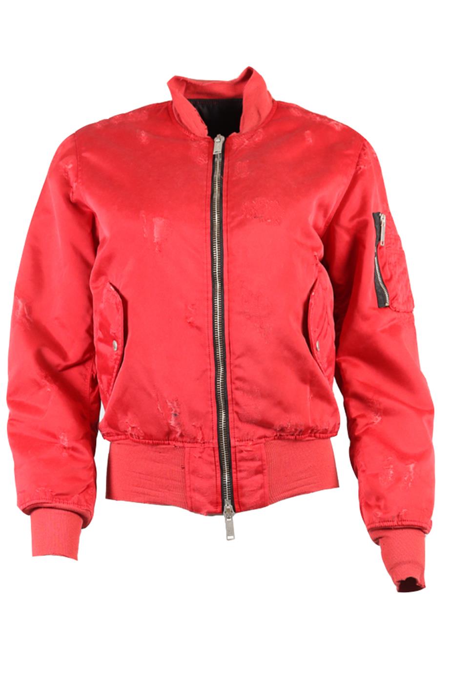 UNRAVEL PROJECT COTTON BLEND BOMBER JACKET IT 38 UK 6