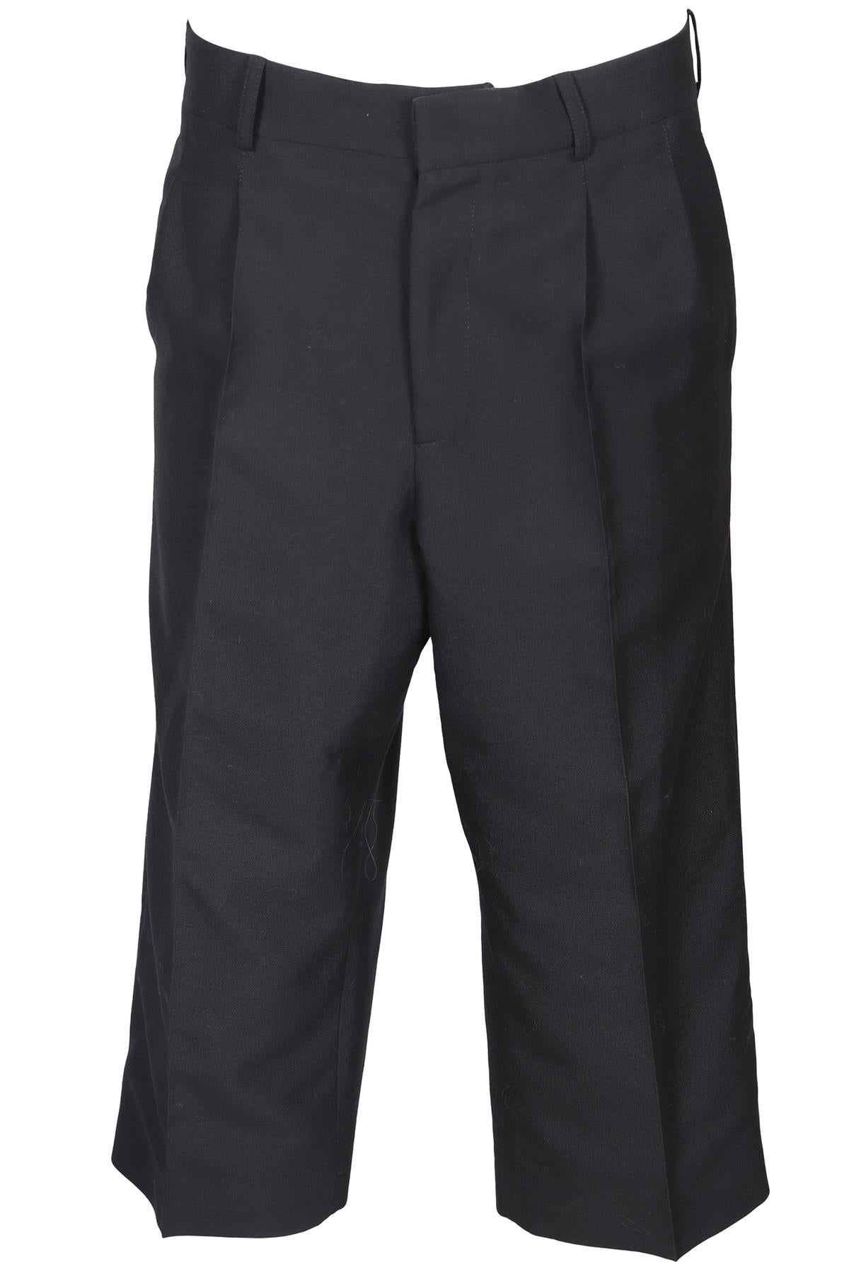 VICTORIA BECKHAM BLACK WOOL CULOTTES UK 14