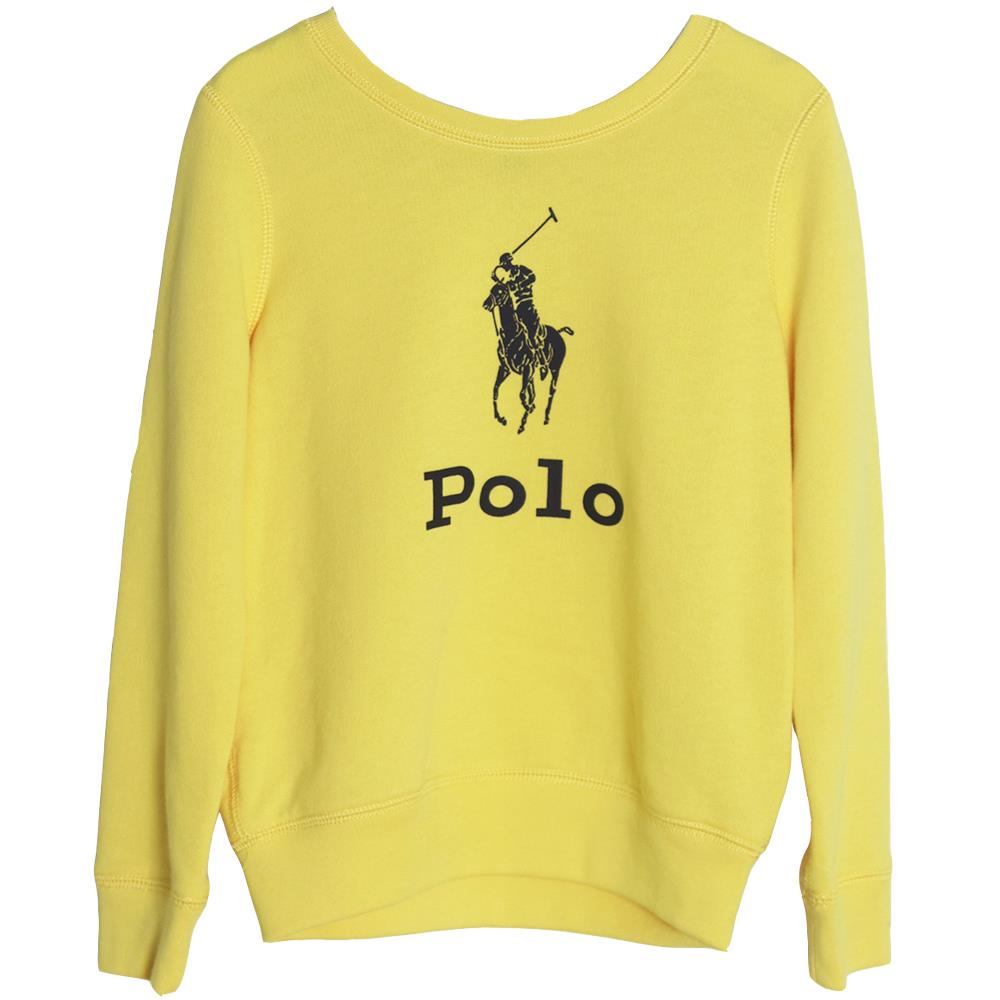 POLO RALPH LAUREN KIDS GIRLS COTTON SWEATSHIRT 6 YEARS