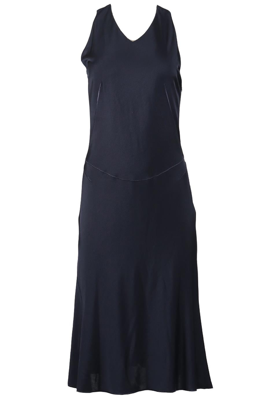 AZZEDINE ALAÏA STRETCH JERSEY MIDI DRESS FR 40 UK 12