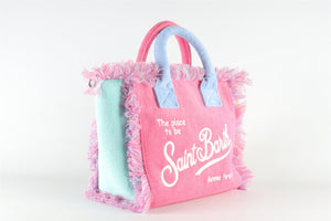 MC2 SAINT BARTH MULTI COTTON TOTE BAG