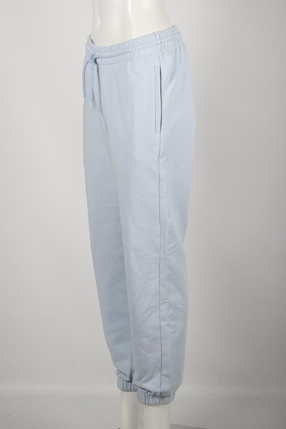 WARDROBE NYC COTTON JERSEY TRACK PANTS SMALL