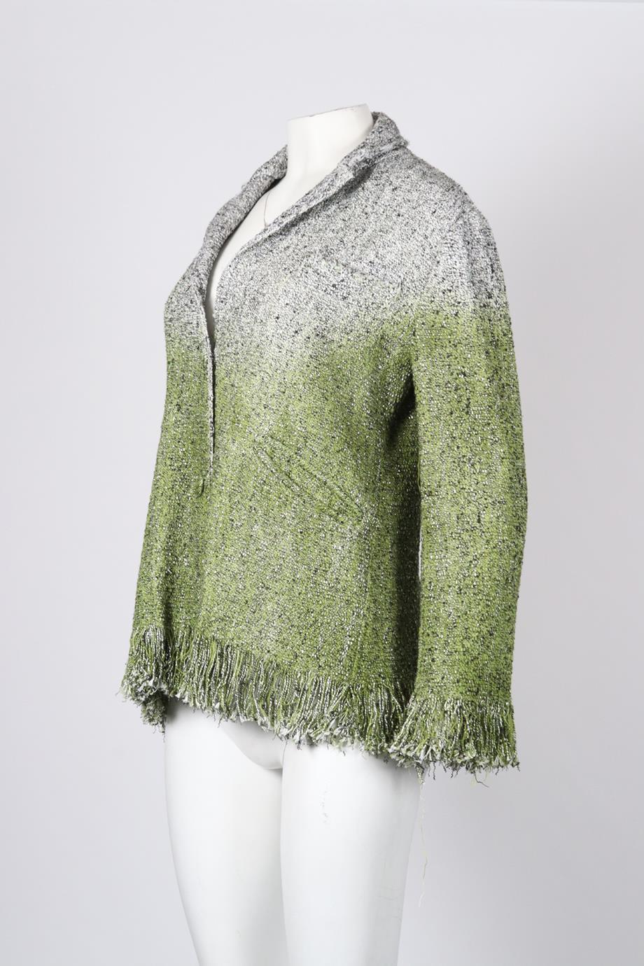 AVANT TOI COTTON AND CASHMERE BLEND JACKET MEDIUM