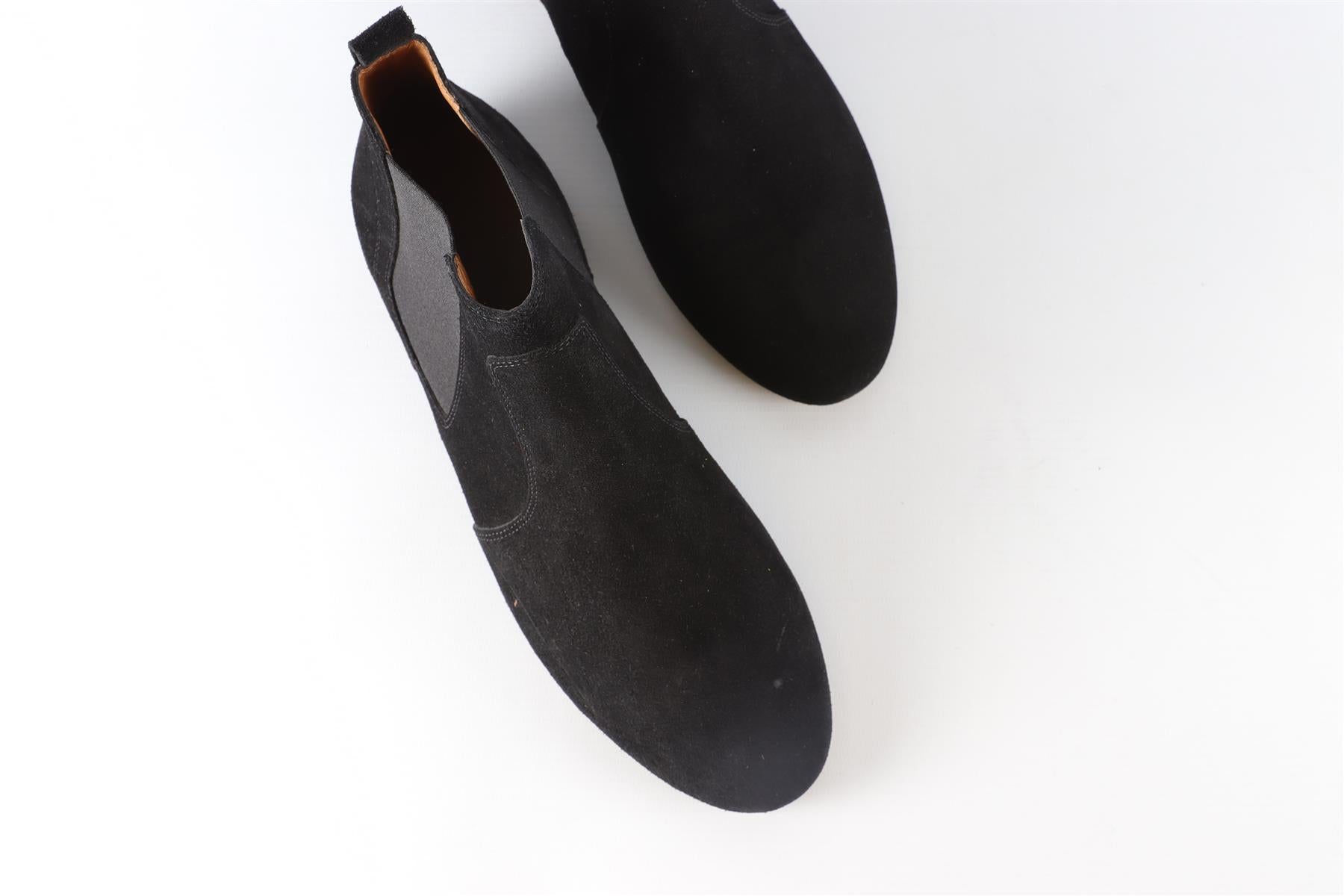 ISABEL MARANT ÉTOILE BLACK SUEDE ANKLE BOOTS EU 40 UK 7 US 10