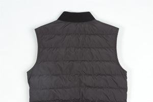 MONCLER BLACK KIDS BOYS PADDED GILET 8 YEARS