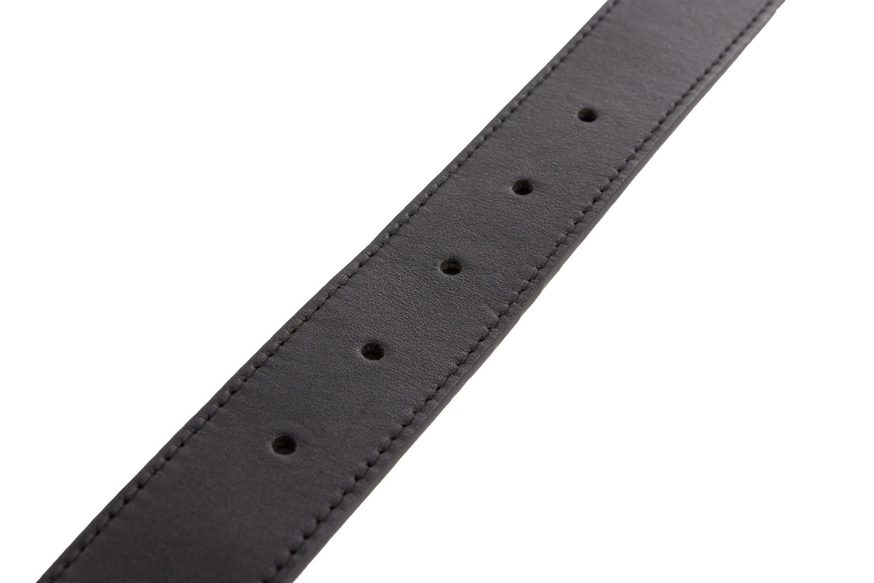 GUCCI BLACK DIONYSUS LEATHER BELT 100CM