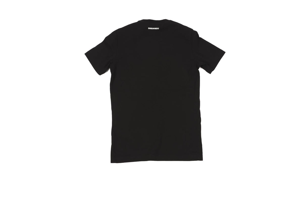 D SQUARED BLACK KIDS BOYS T-SHIRT 12 YEARS