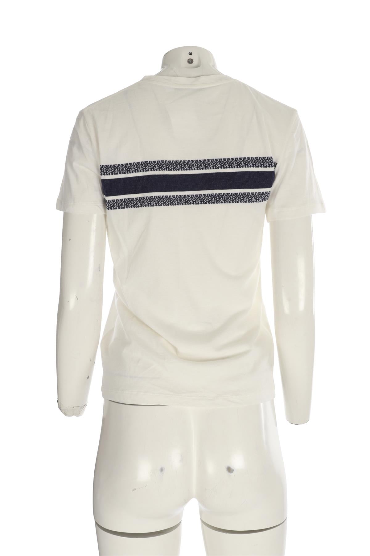 CHRISTIAN DIOR WHITE COTTON T-SHIRT SMALL