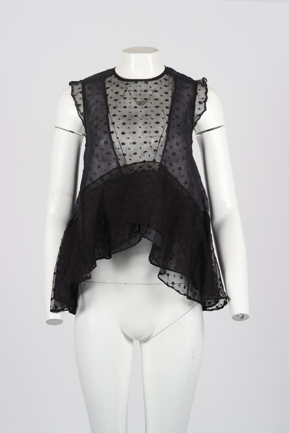 ISABEL MARANT COTTON TOP FR 36 UK 8