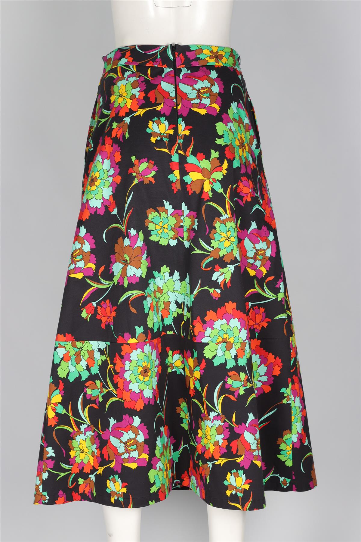 LA DOUBLEJ MULTI COTTON MAXI SKIRT SMALL