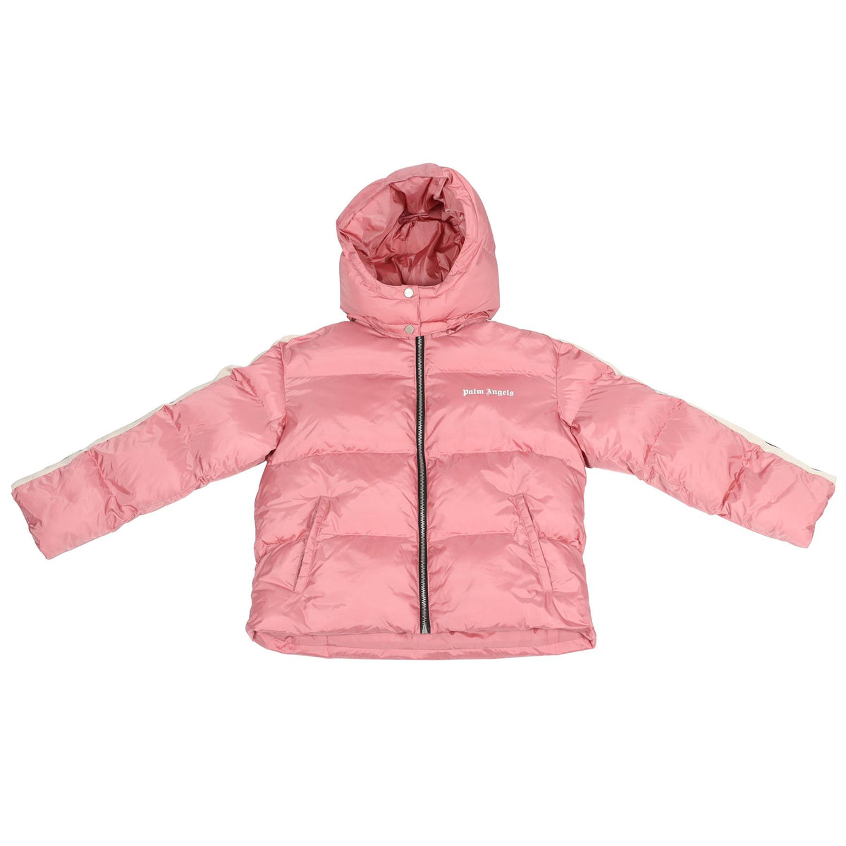 PALM ANGELS PINK KIDS GIRLS PADDED JACKET 10 YEARS