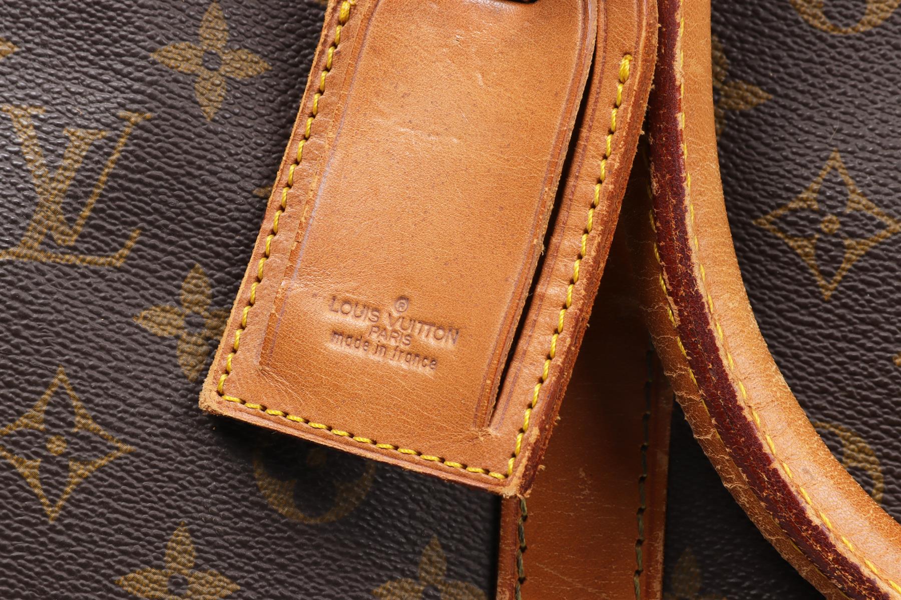 LOUIS VUITTON BROWN 1987 SIRIUS 70 MONOGRAM COATED CANVAS SUITCASE