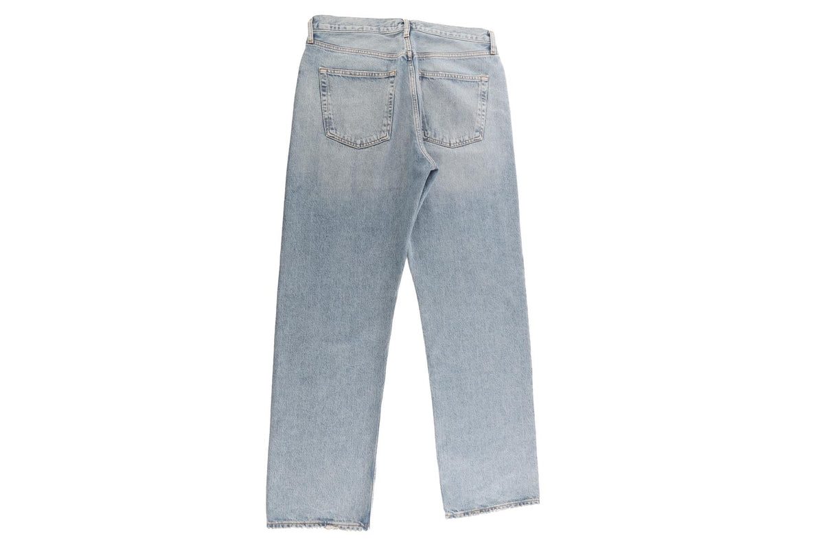 AGOLDE BLUE DENIM STRAIGHT LEG JEANS W30 UK 12