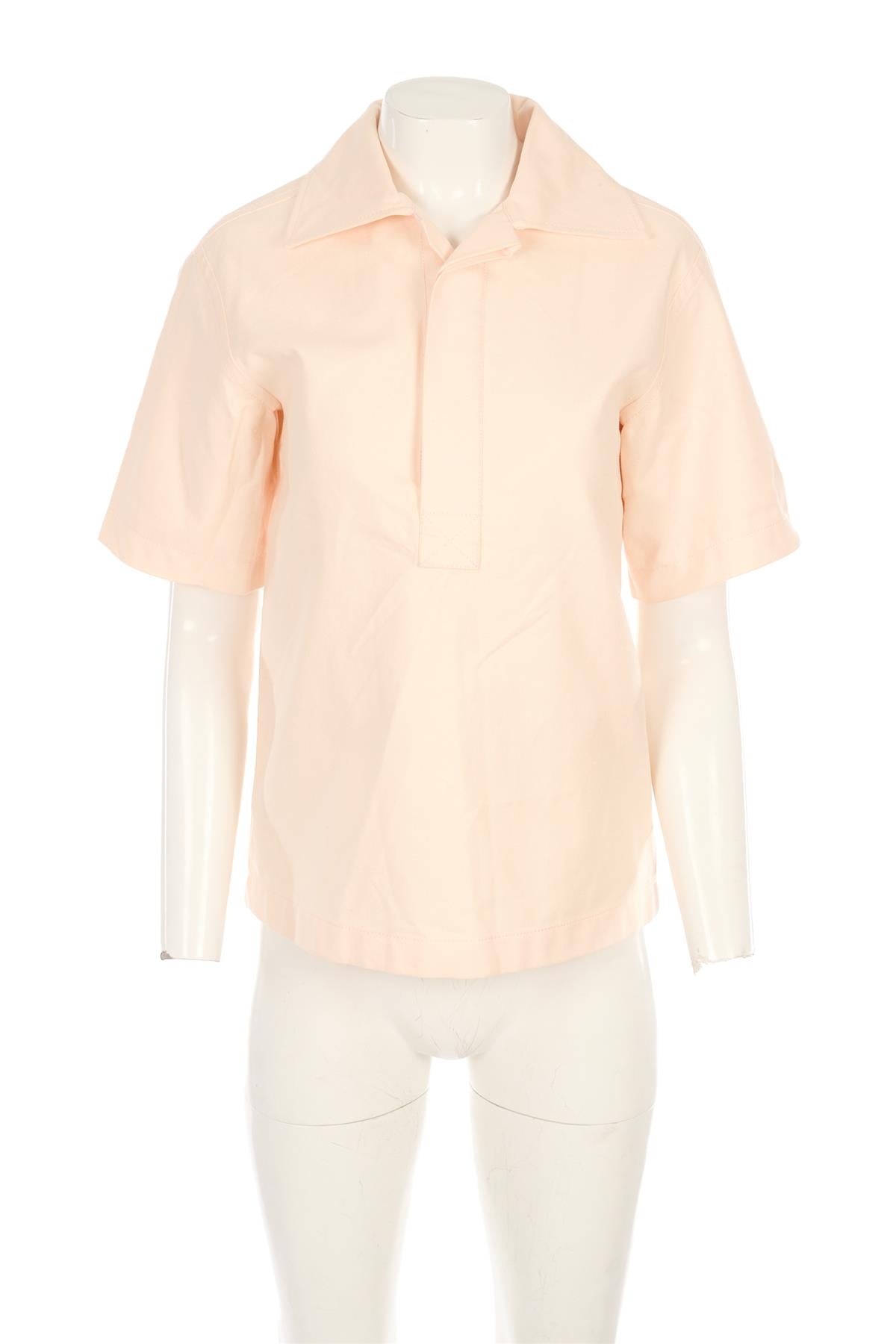 BOTTEGA VENETA PEACH COTTON SHIRT IT 40 UK 8