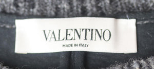 VALENTINO TEXTURED WOOL SWEATER SMALL