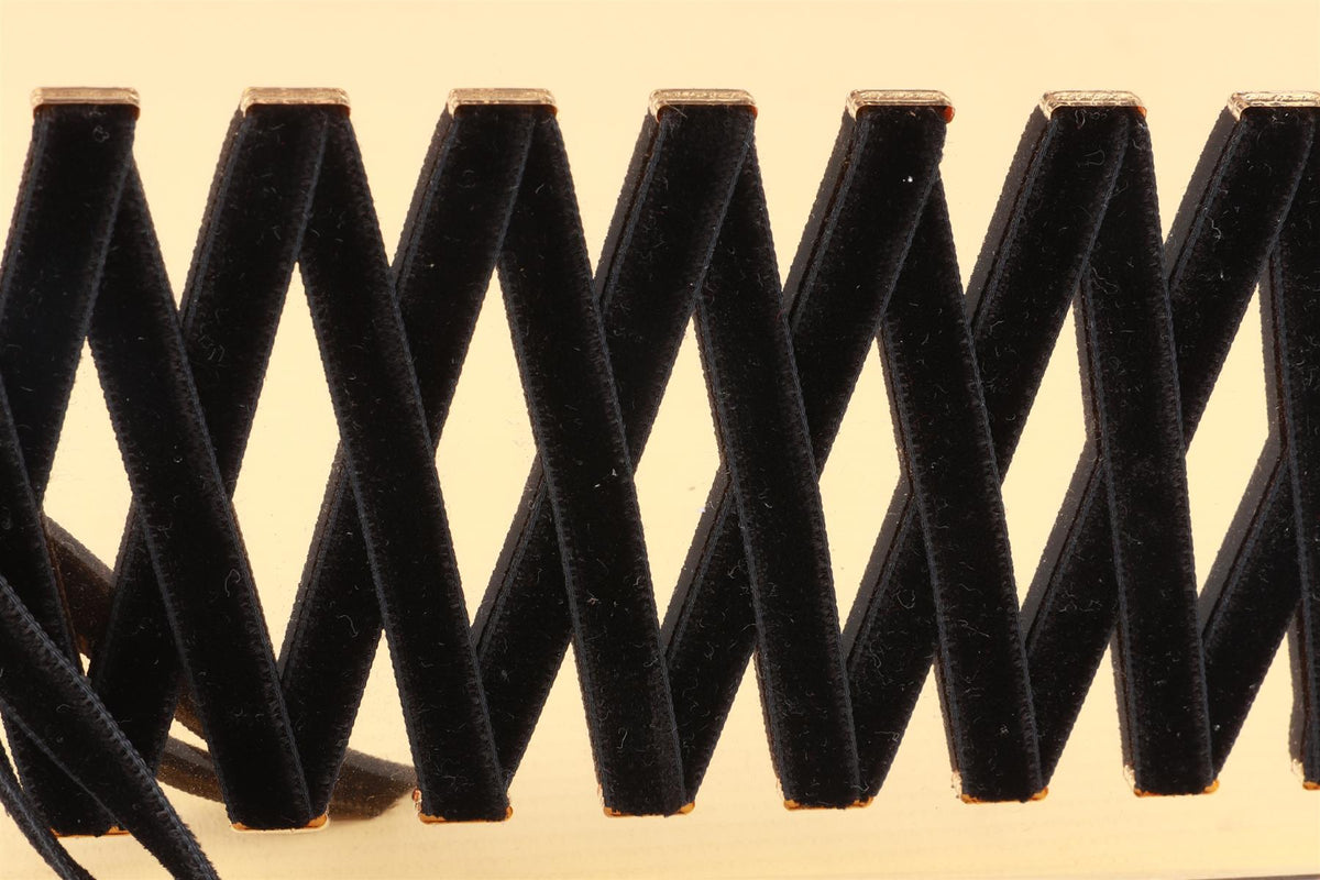 EDIE PARKER BLACK ACETATE CLUTCH