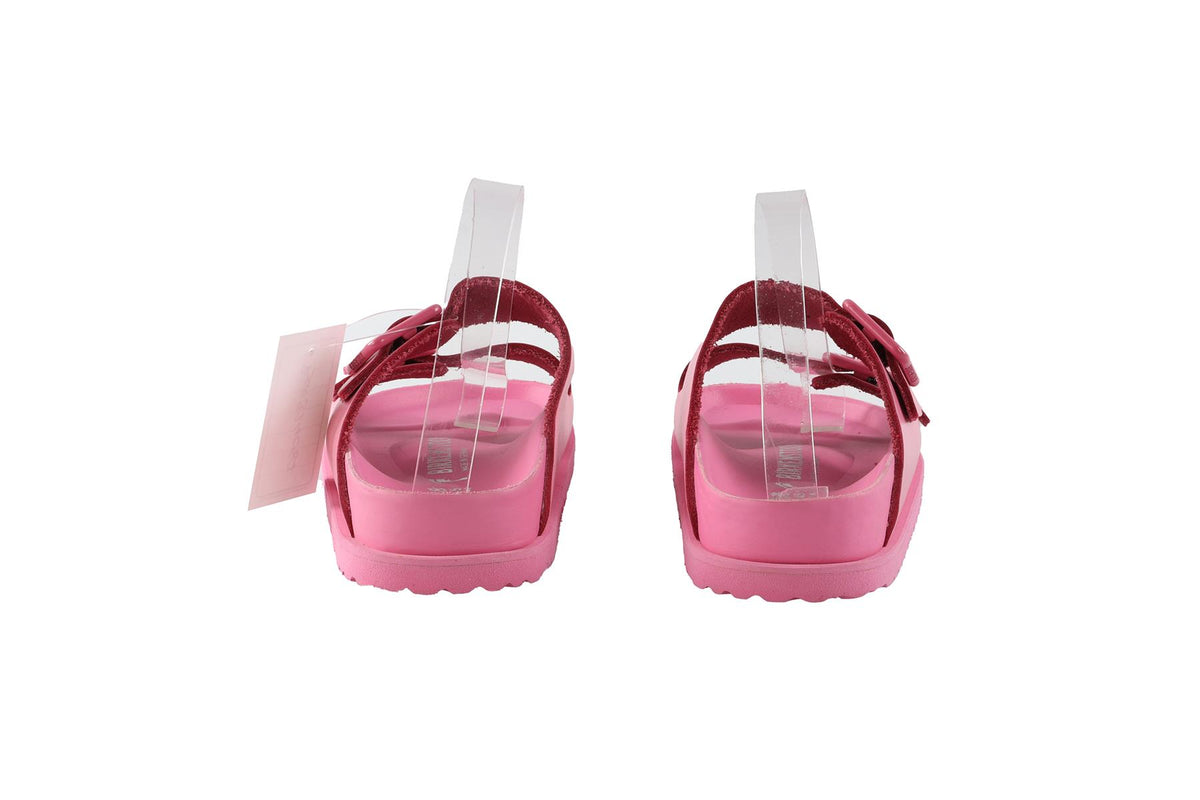 1774 BIRKENSTOCK PINK LEATHER SANDALS EU 38 UK 5 US 8
