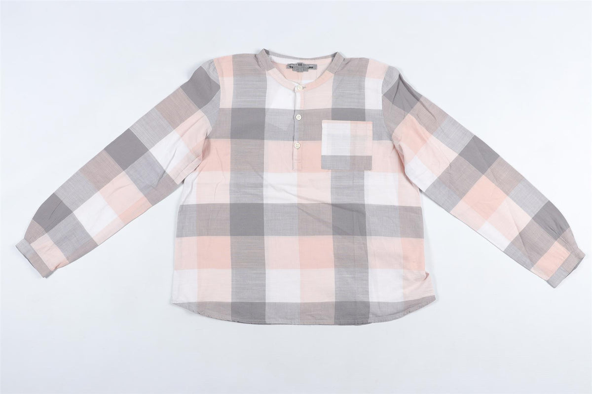 BONPOINT GREY KIDS BOYS SHIRT 10 YEARS