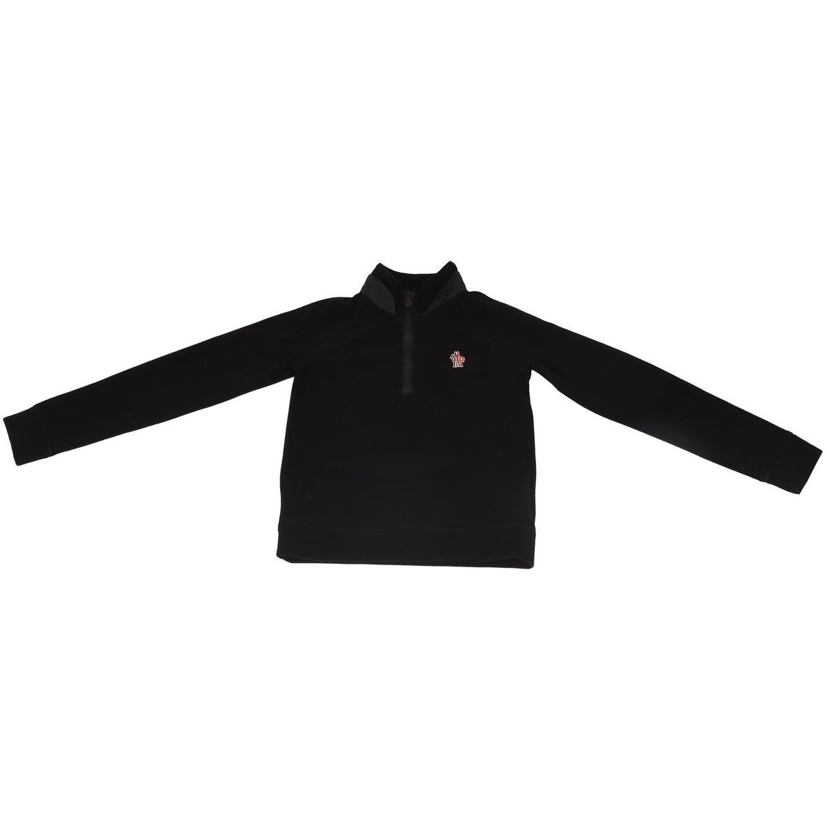 MONCLER BLACK KIDS BOYS SWEATSHIRT 10 YEARS