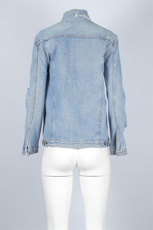 GRLFRND BLUE DENIM JACKET MEDIUM