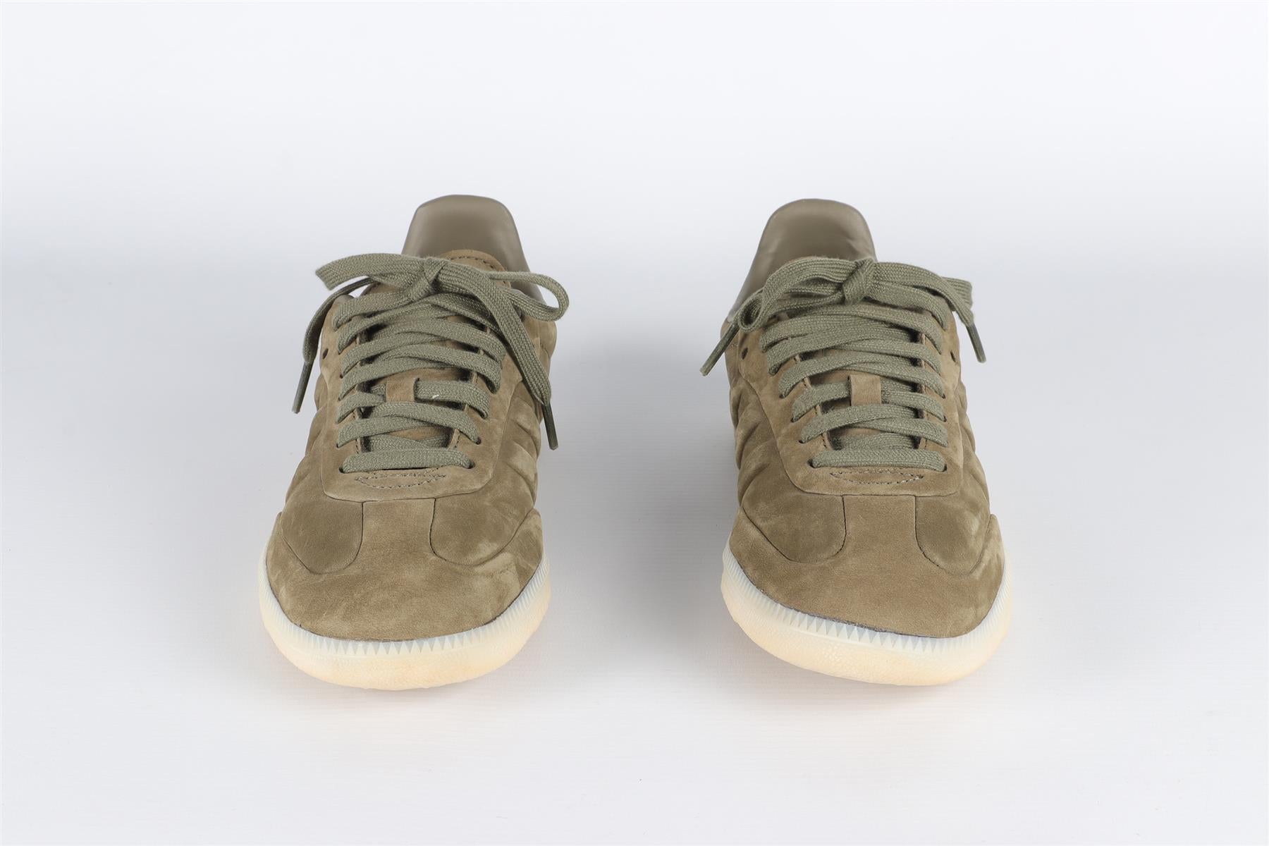 ADIDAS ORIGINALS SAMBA OLIVE STRATA SUEDE SNEAKERS EU 39 ⅓ UK 6 US 6.5