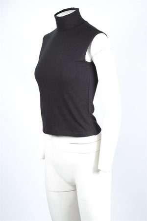 LESET BLACK JERSEY TOP SMALL