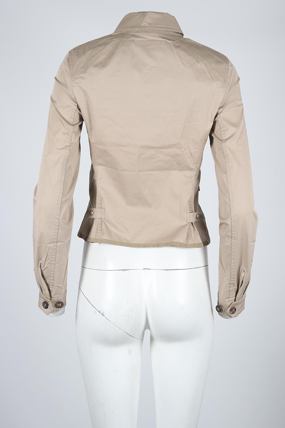 PRADA COTTON BLEND JACKET IT 42 UK 10